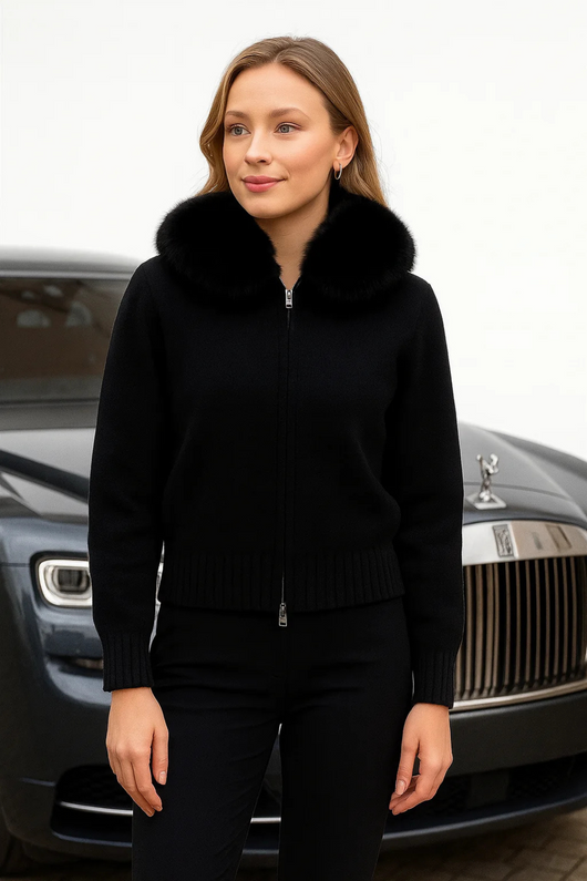 Chic Peek Fur Jacket VIP